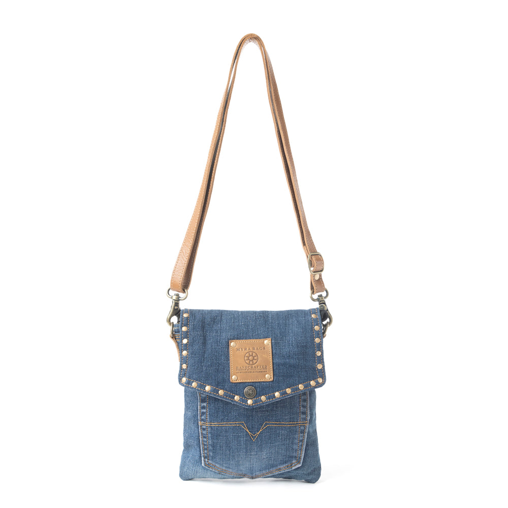 Dahlia Denim Crossbody Bag