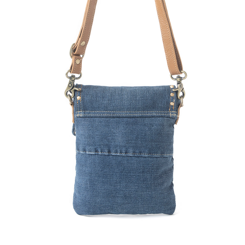 Dahlia Denim Crossbody Bag