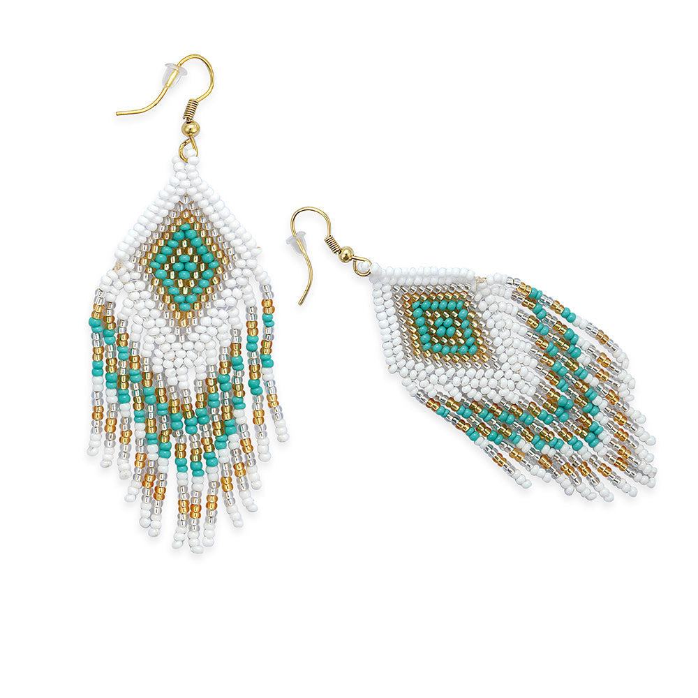 Willow Falls Beaded Earrings