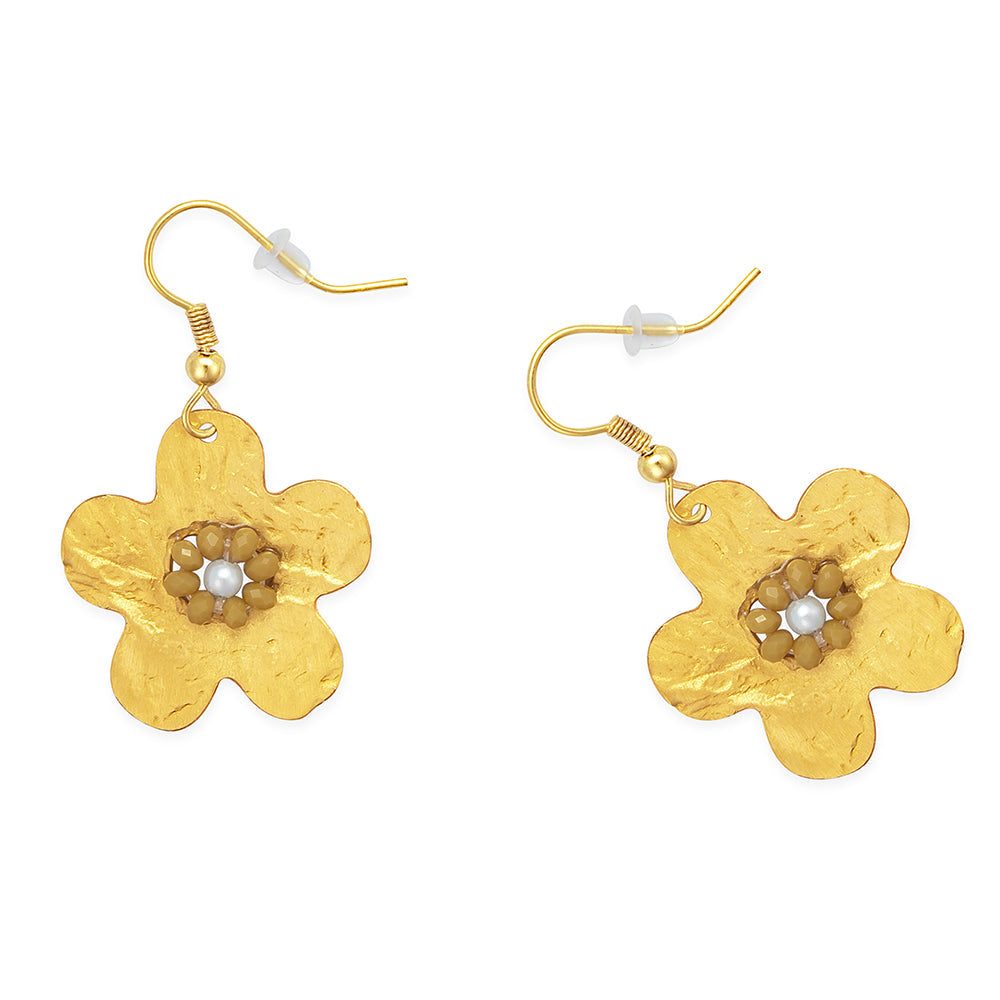 Paint Flower Earrings