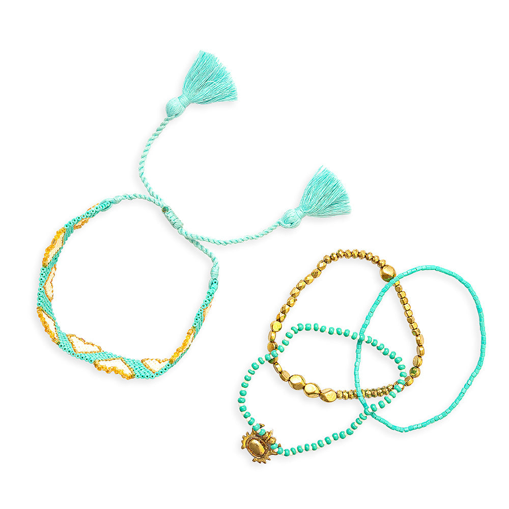 Love Unbounded Bracelet in Teal