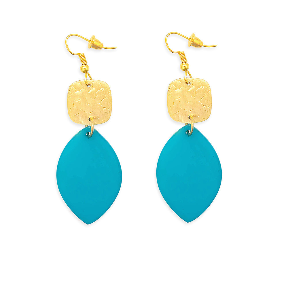 La Vida Earrings in Teal