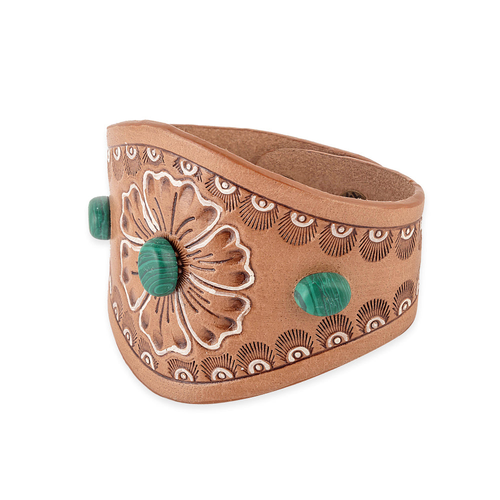 Jasmine's Bloom Cuff Bracelet