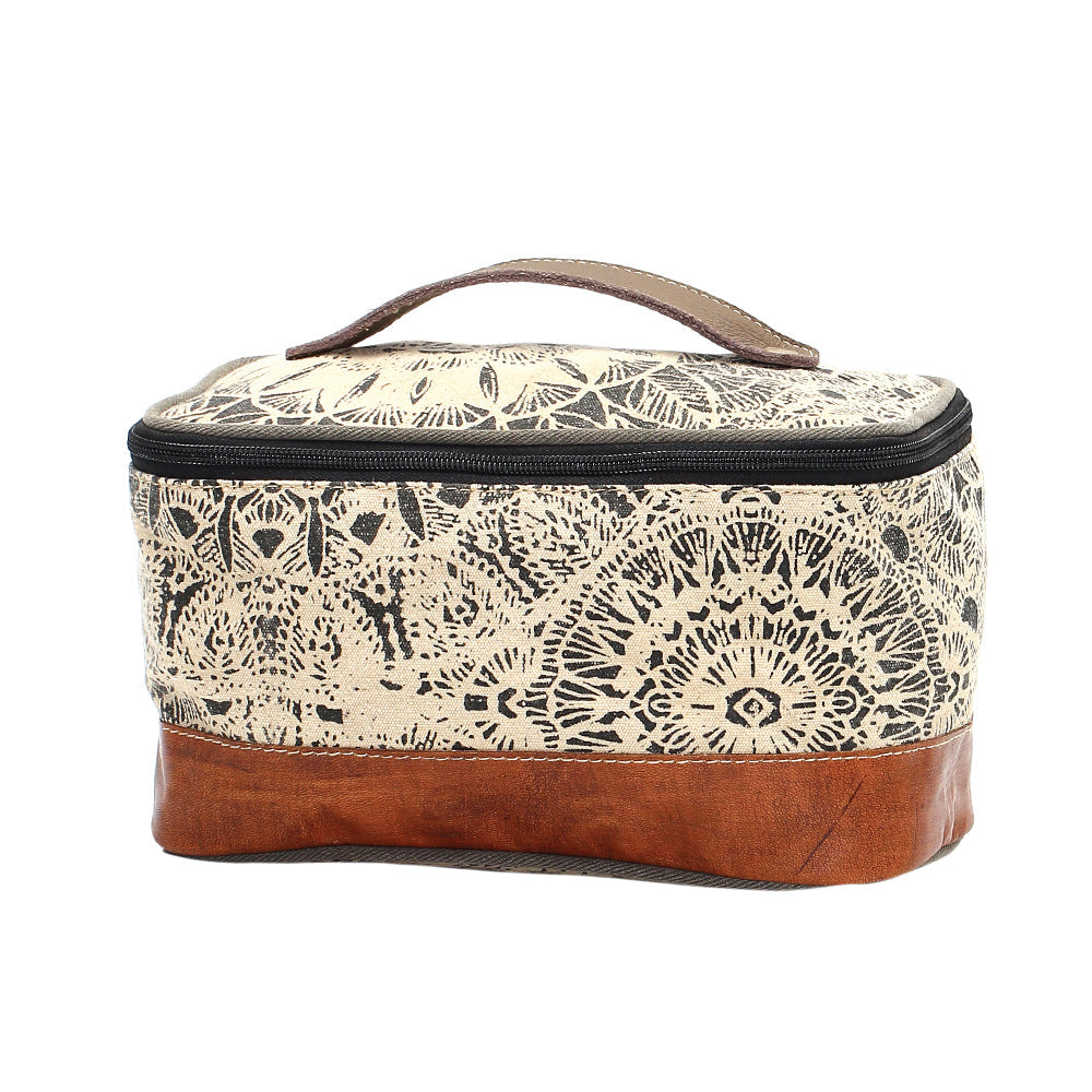 Flower Design Shaving Kit - Myra Bags