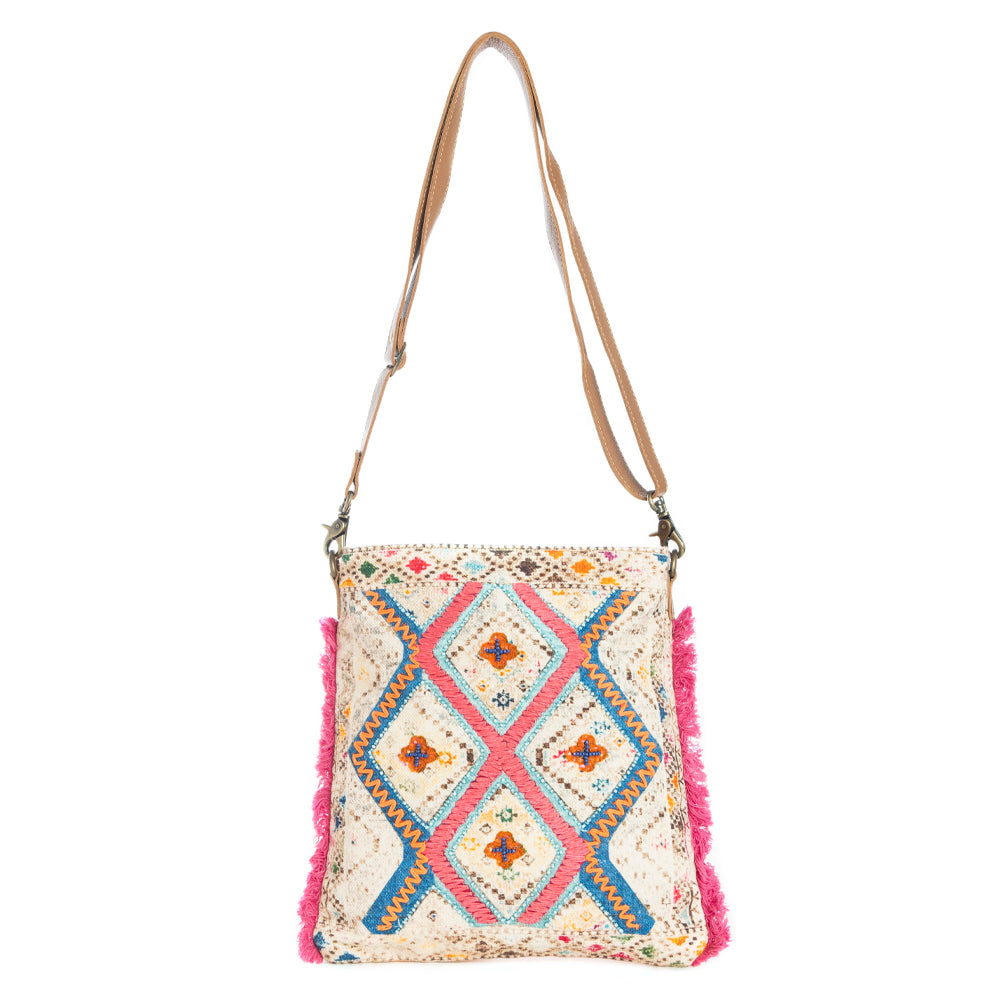 Quad Desert Blooms Messenger Bag