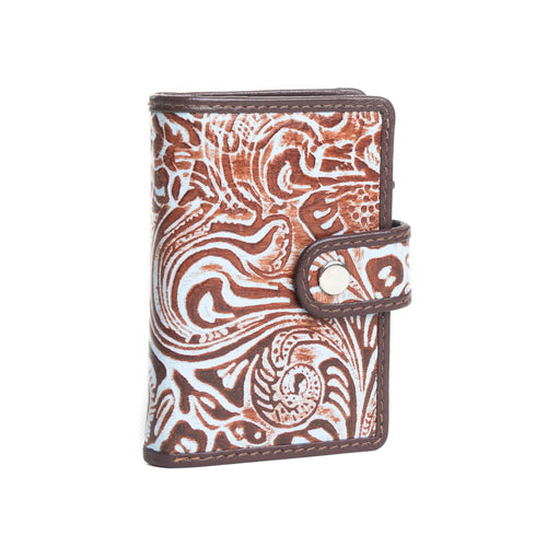 Baroque Bloom RFID Credit Card Holder