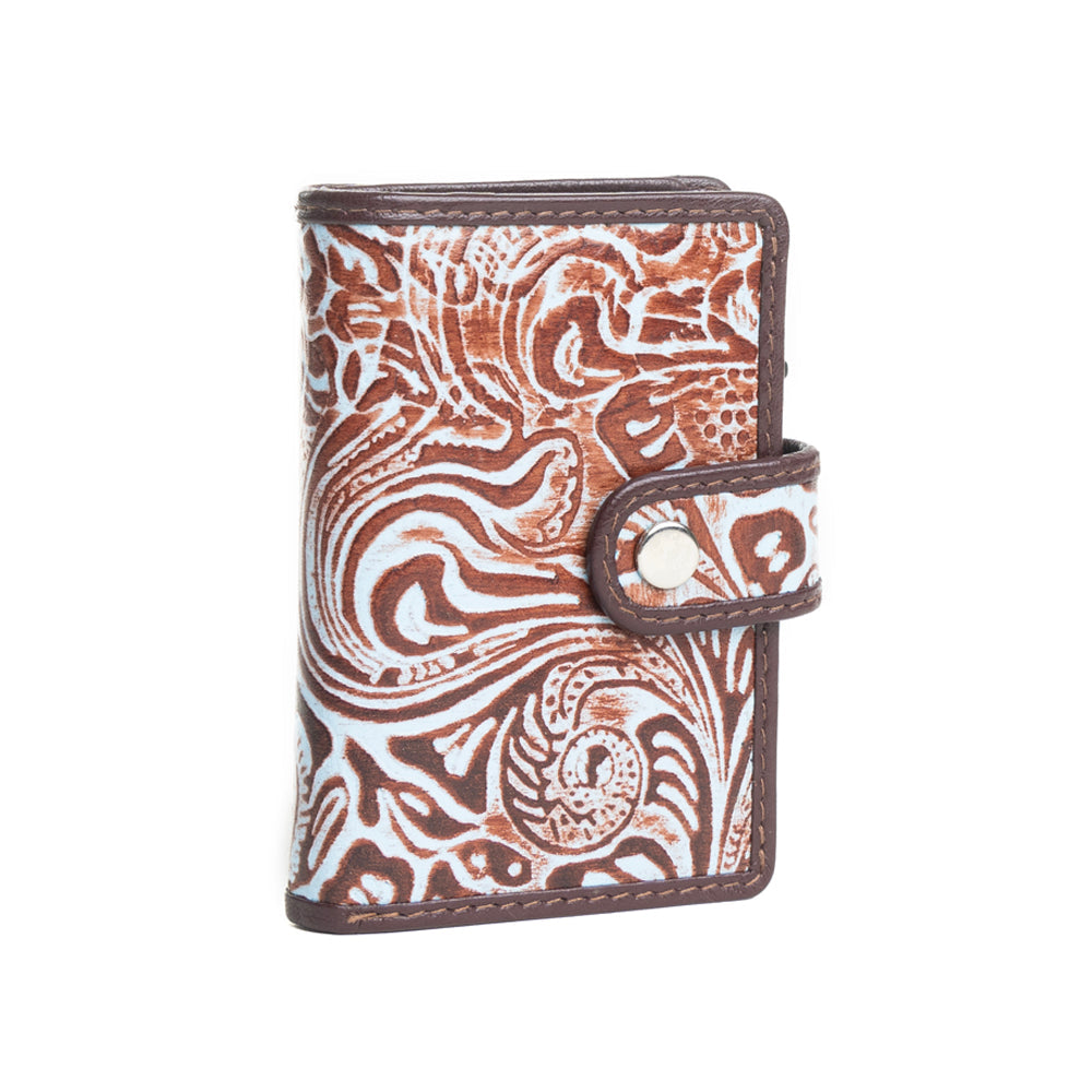 Baroque Bloom RFID Credit Card Holder