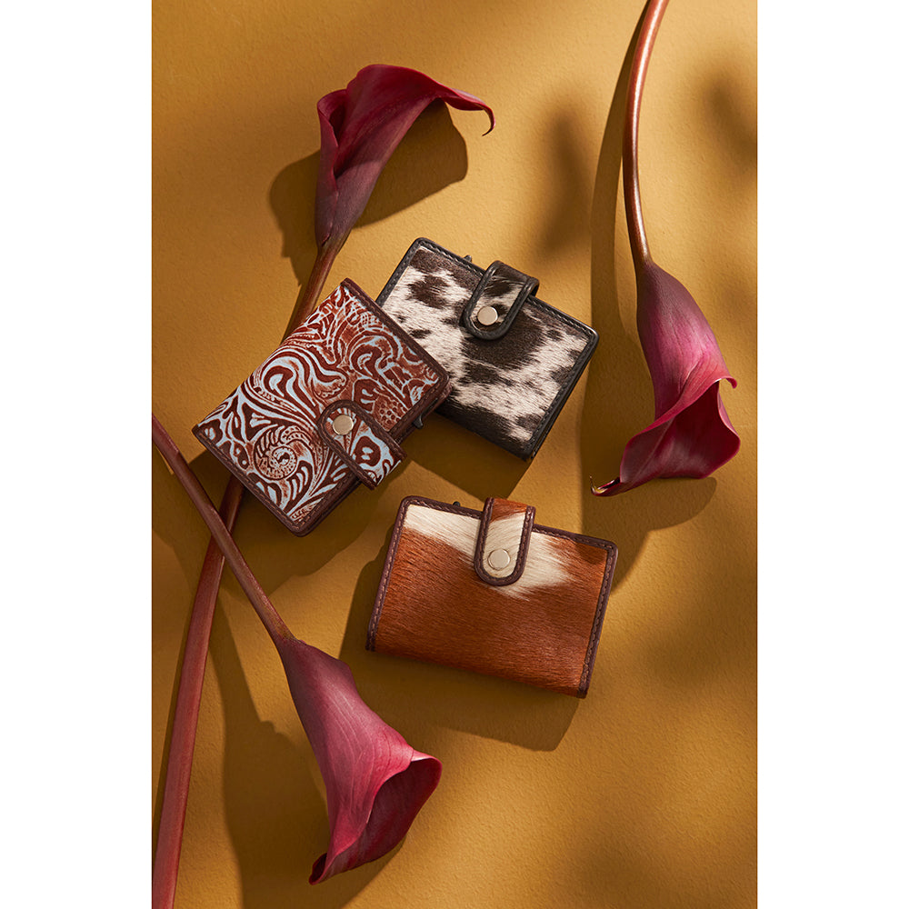 Baroque Bloom RFID Credit Card Holder