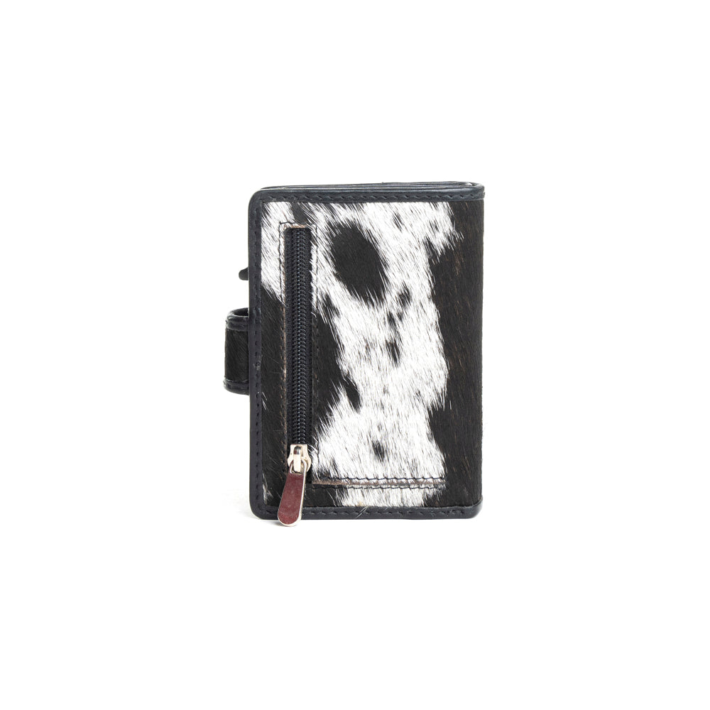 Mesa Maverick RFID Credit Card Holder in Black & White