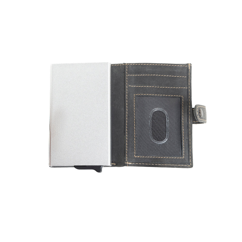 Prairie Sophisticate Compact Wallet in Slate