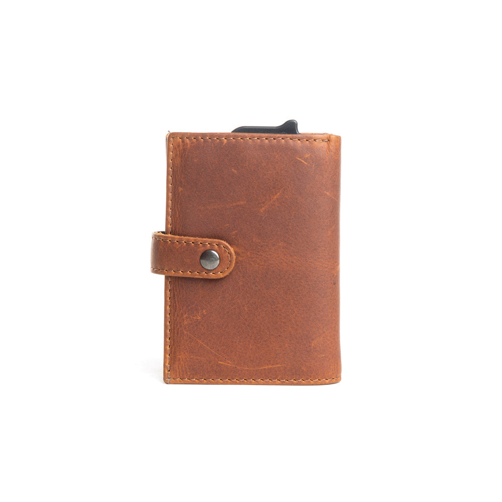 Prairie Sophisticate Compact Wallet in Caramel