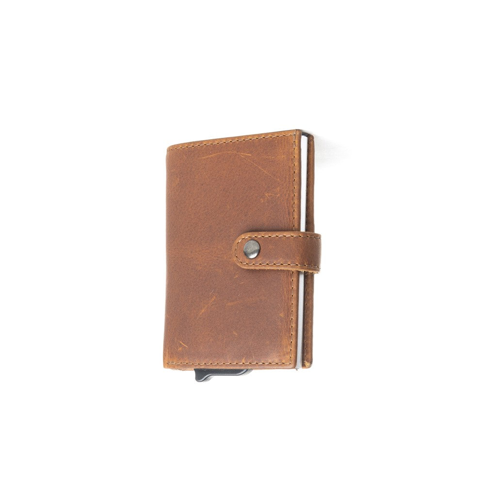 Prairie Sophisticate Compact Wallet in Caramel