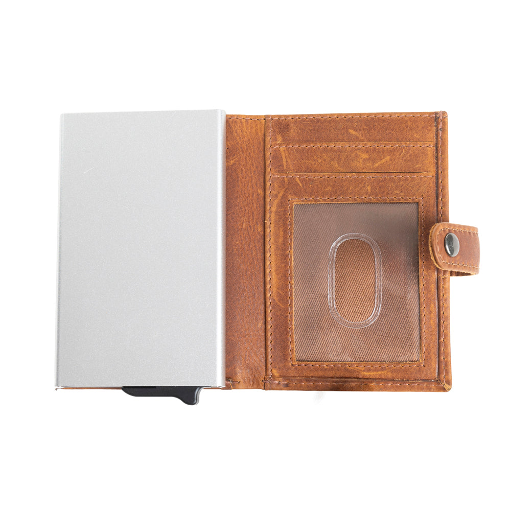 Prairie Sophisticate Compact Wallet in Caramel