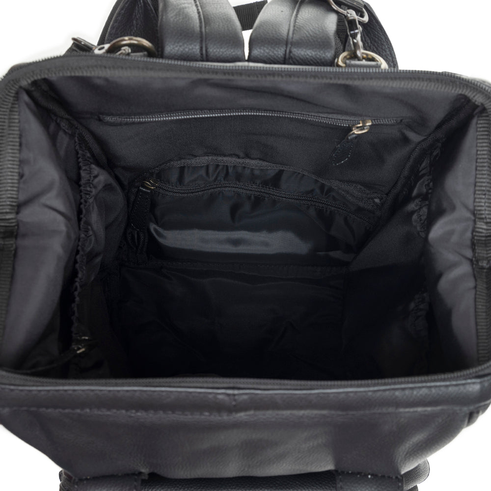 Canyon Colours Diaper Bag Backpack in Ebony