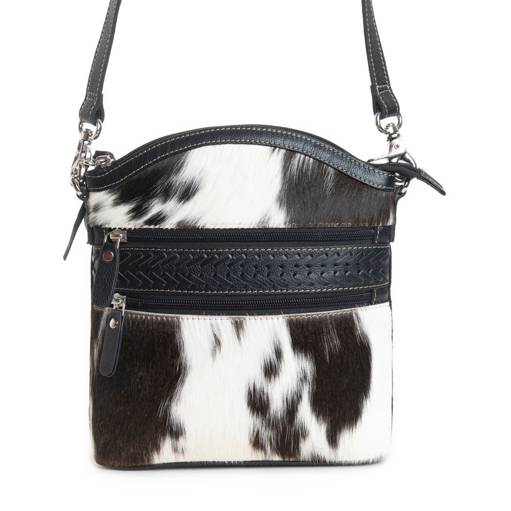 Wild Spirit Crossbody Bag in Black & White