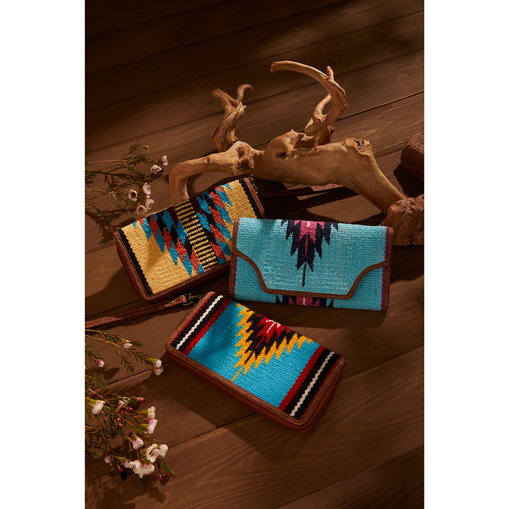 Tribal Visions Wallet in Sand