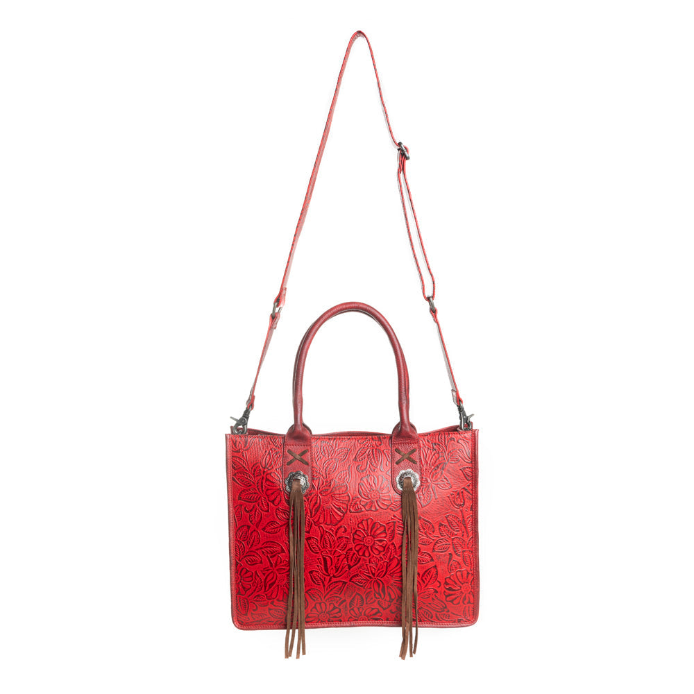 Angelstone Ridge Handbag in Scarlet