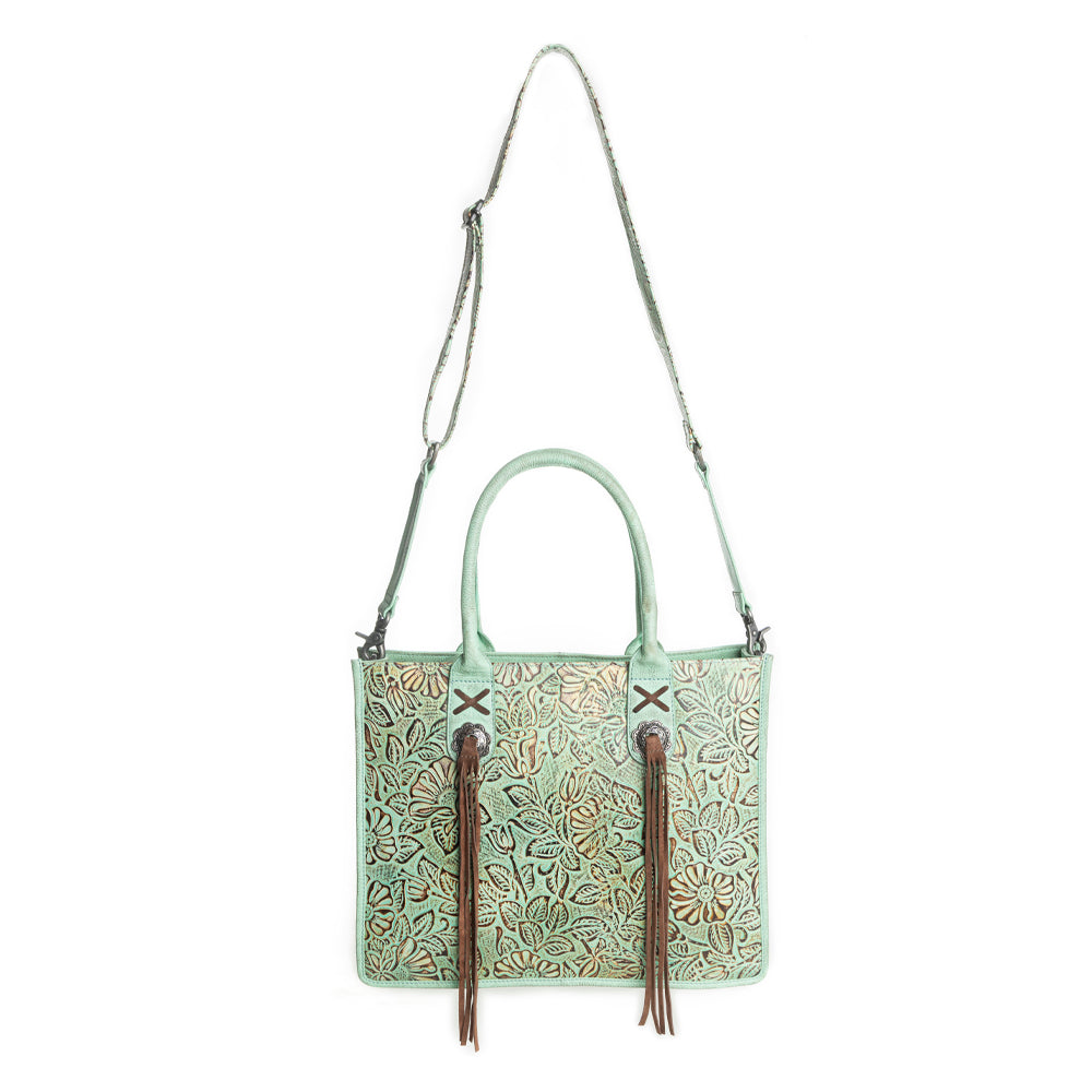 Angelstone Ridge Handbag in Willow Mint