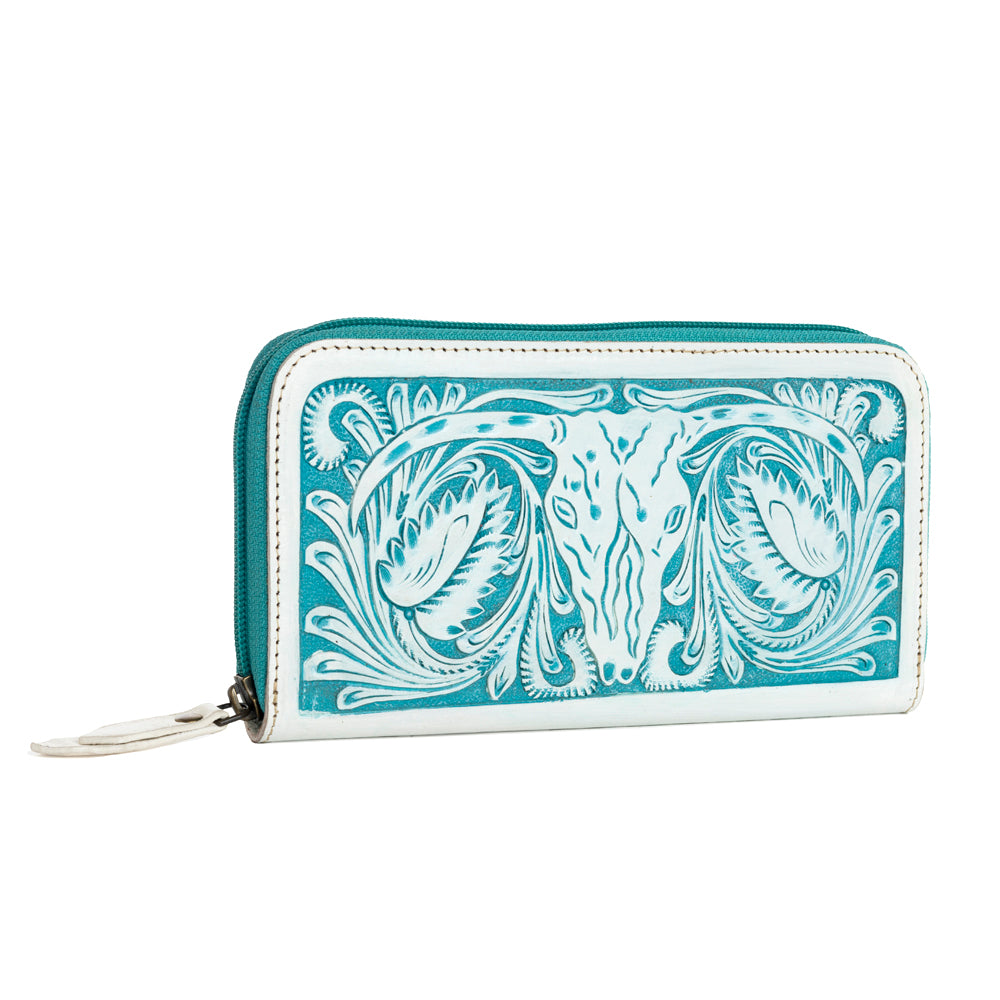 Steerhallow Canyon Wallet in Frosted Turquoise