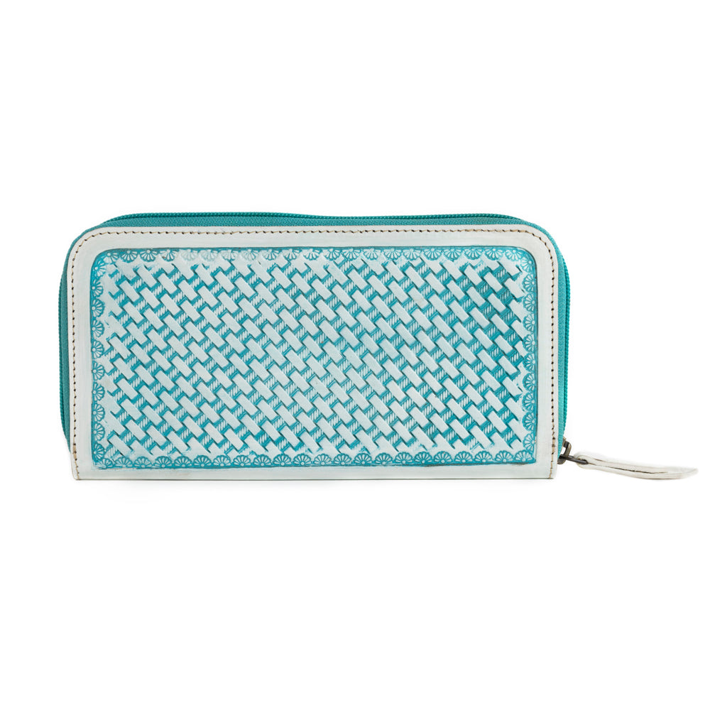 Steerhallow Canyon Wallet in Frosted Turquoise