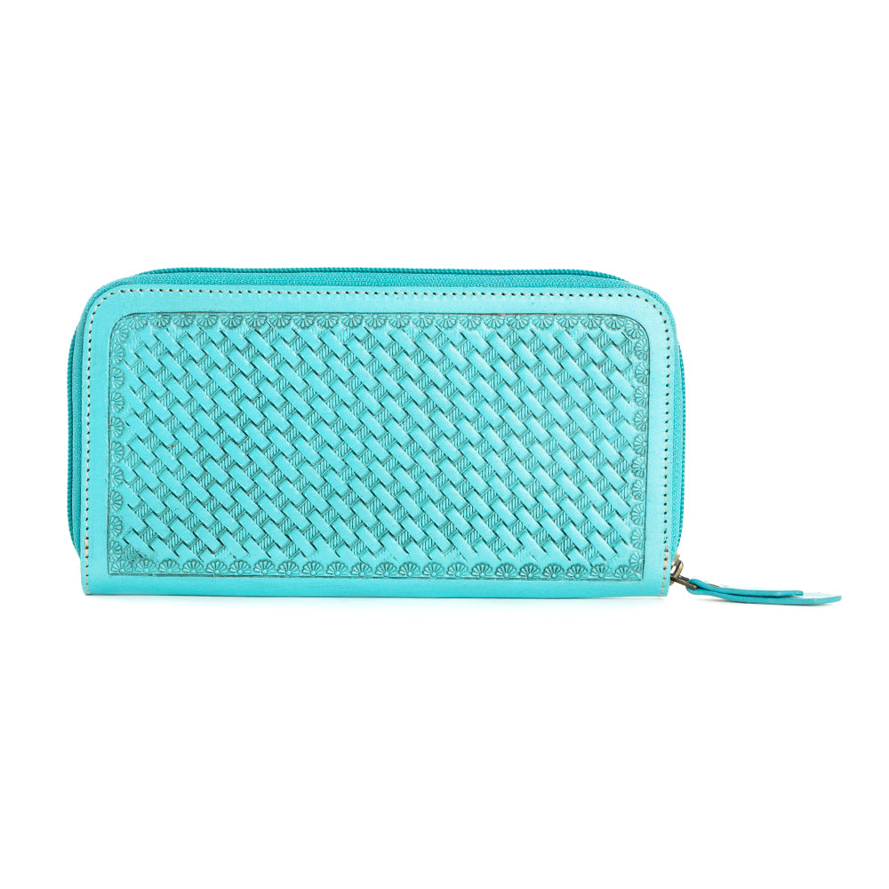 Steerhallow Canyon Wallet in Turquoise