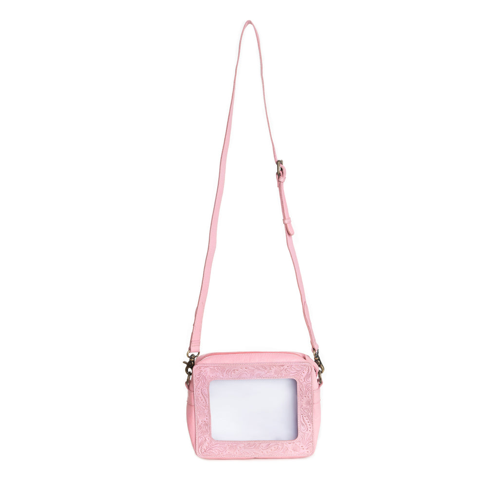 Open Vista Clear Bag in Pink