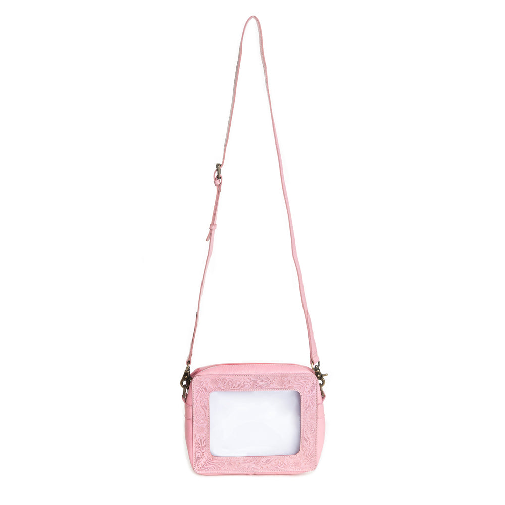 Open Vista Clear Bag in Pink