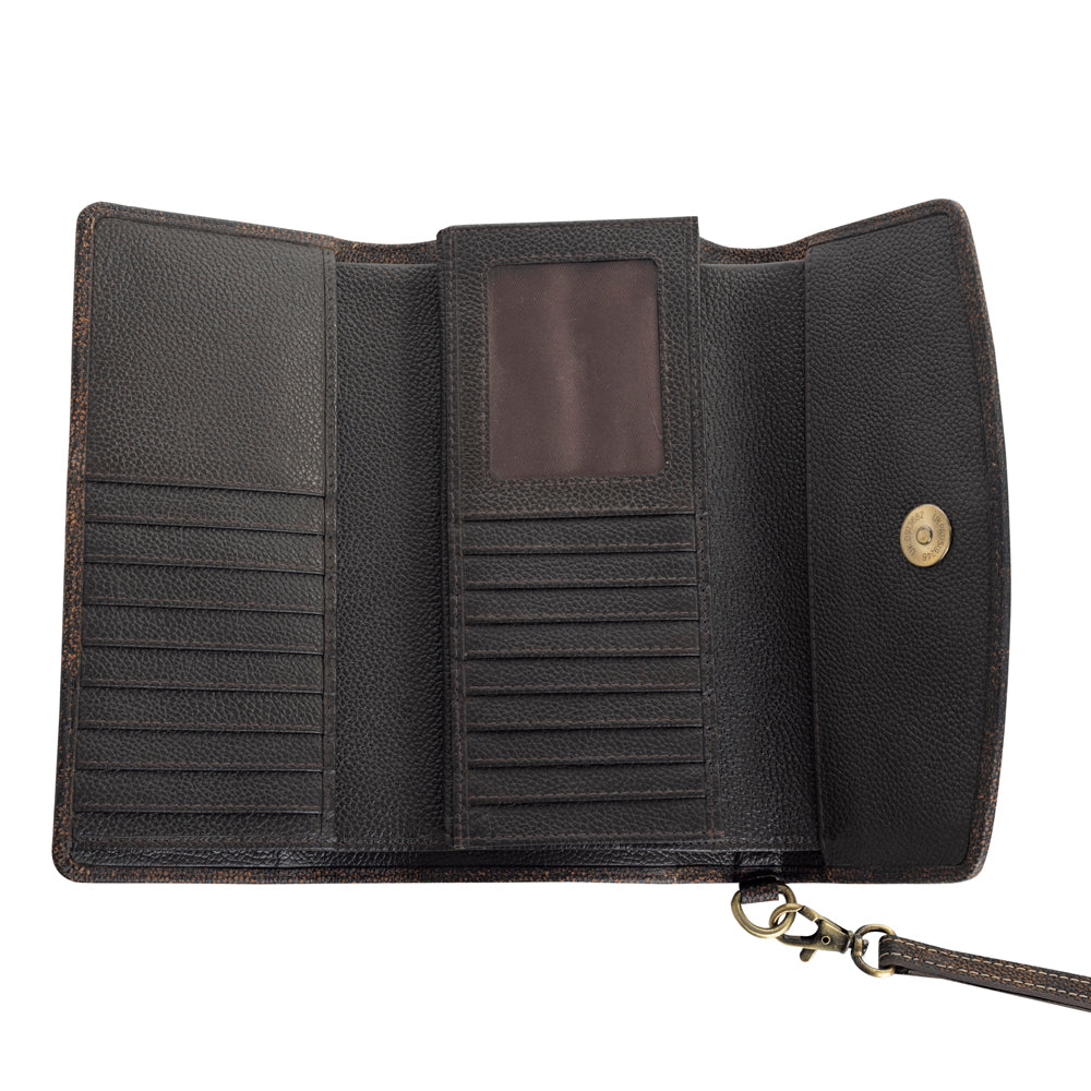 Angelstone Wallet in Black & White