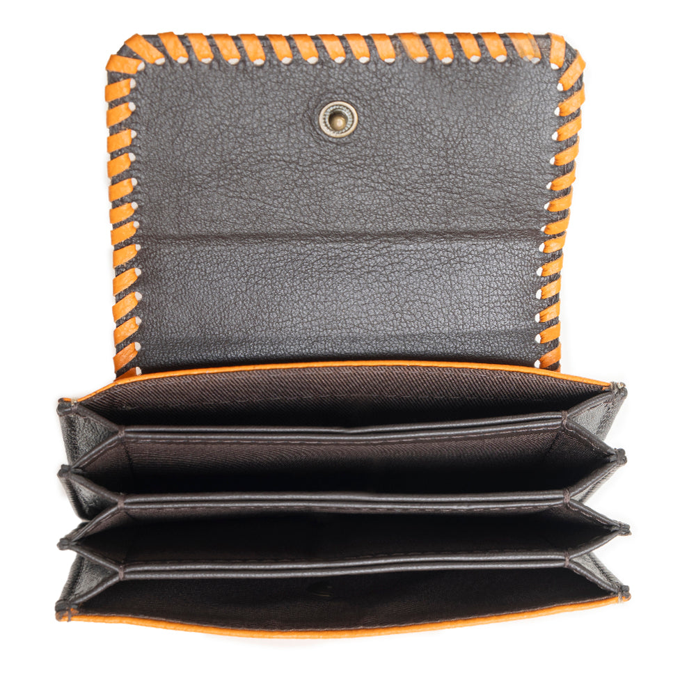Brite Canyon Credit Card Holder in Orange