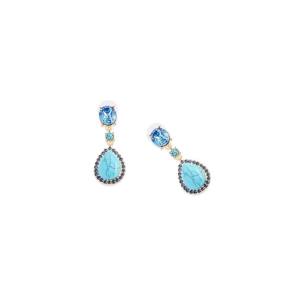 Prairie Sunstar Earrings In Sky blue