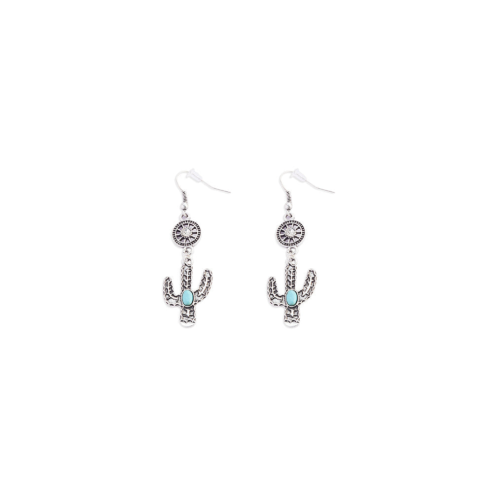 Saguaro Sentinels Earrings In Blue