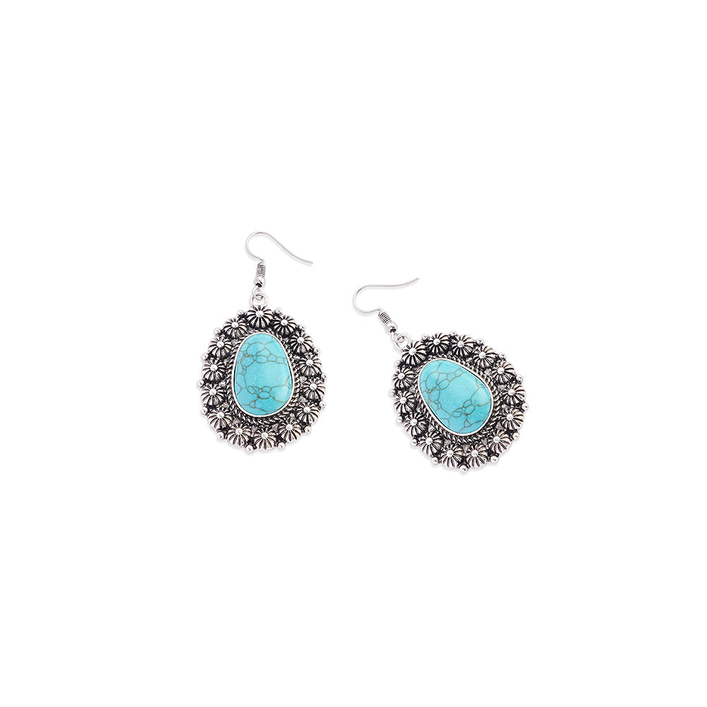 Lunare Light Earrings In Blue