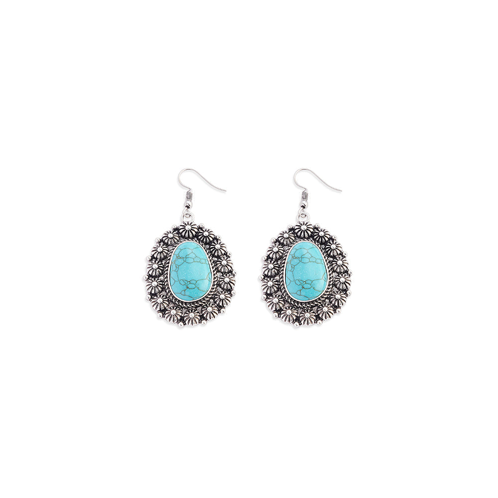 Lunare Light Earrings In Blue