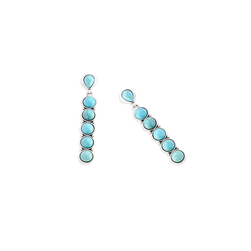 Totem's Wish Earrings In Blue