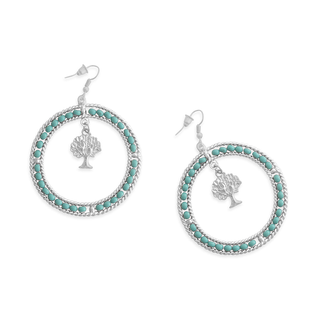 Raintree Encircled Earrings