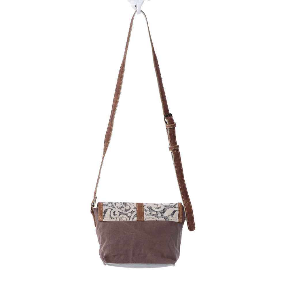 Leaf Print Small & Cross Body Bag - Myra Bags