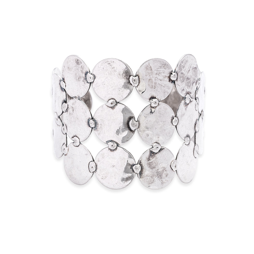 Fabritzia Charm Cuff Bracelet