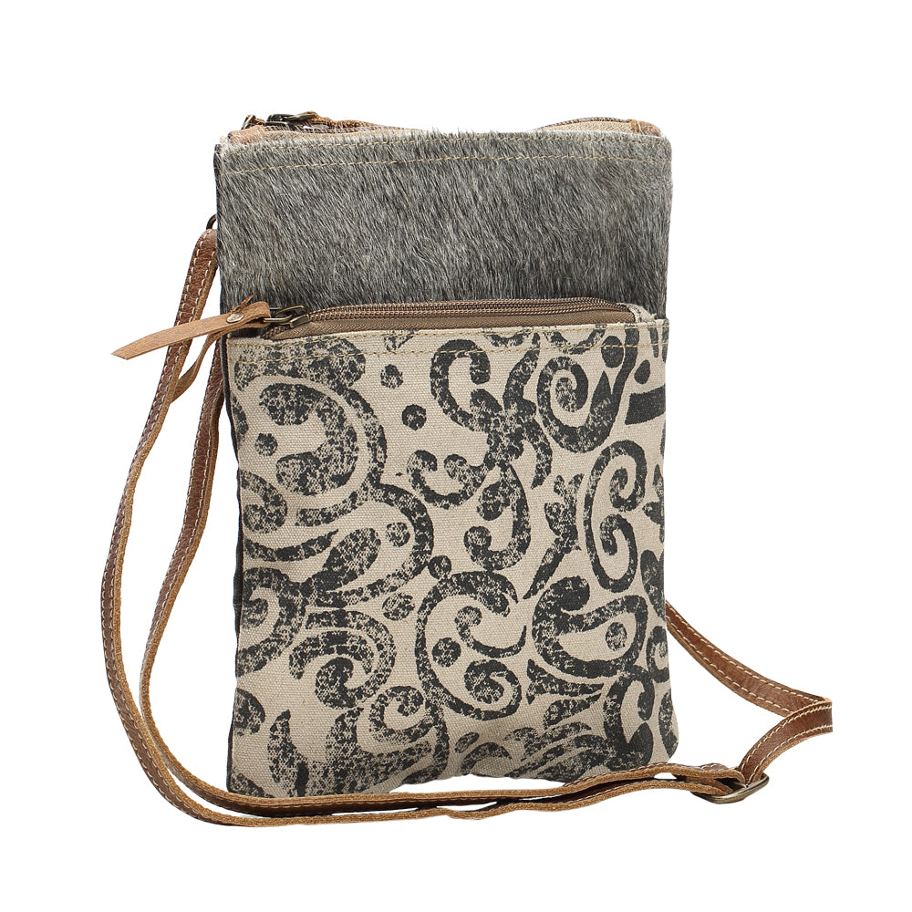 Leaf Pattern Small & Cross Body Bag