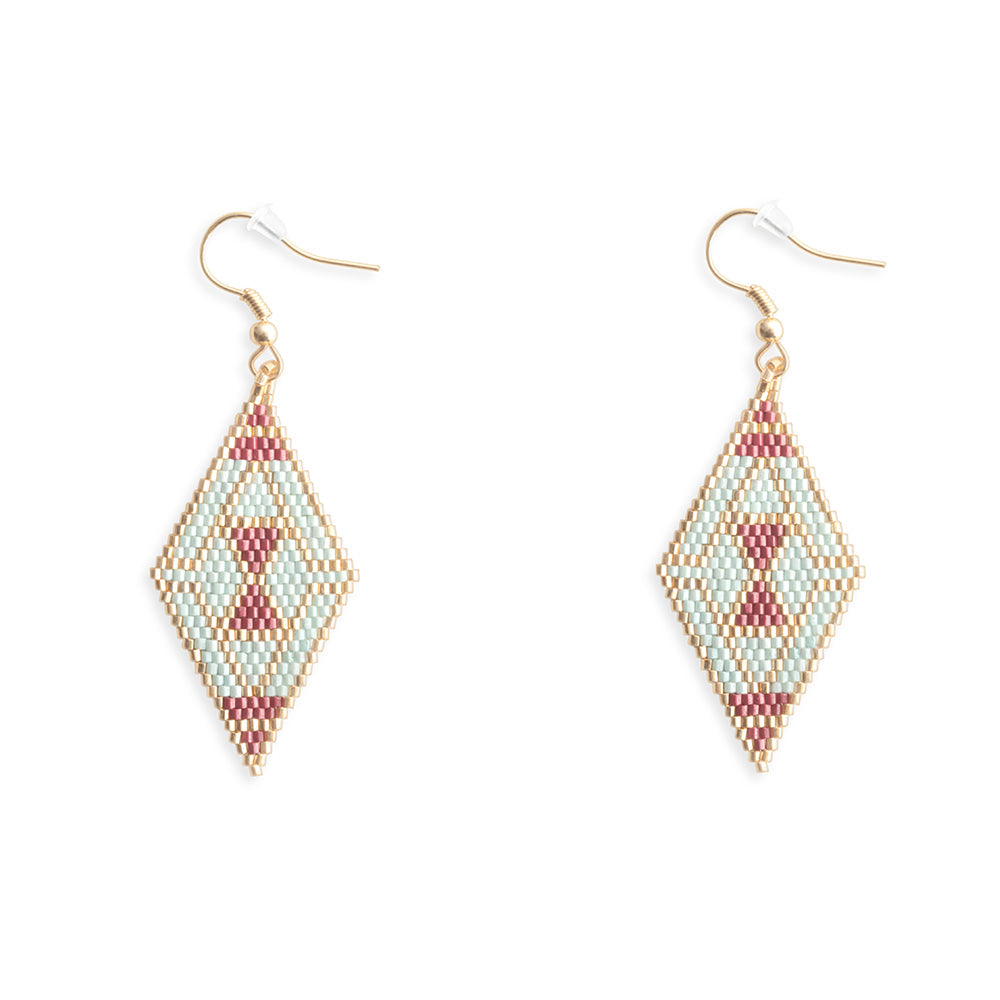 Time Mine Beaded Earrings