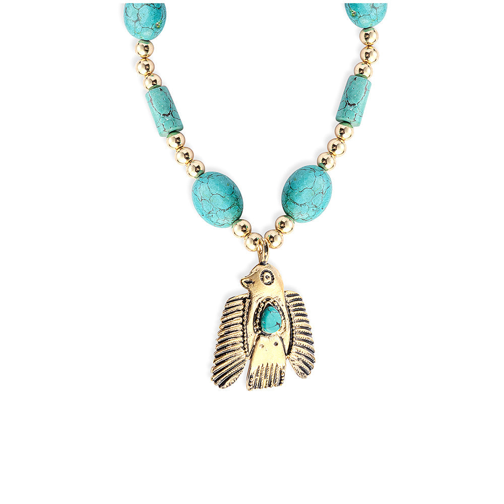 Mighty Skybird Stones Necklace