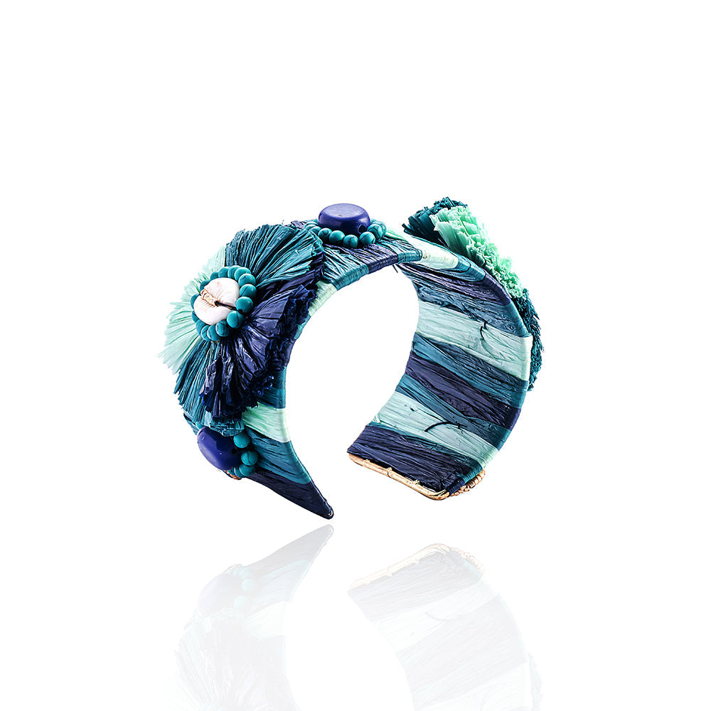 Distant Shores Wrapped Cuff Bracelet