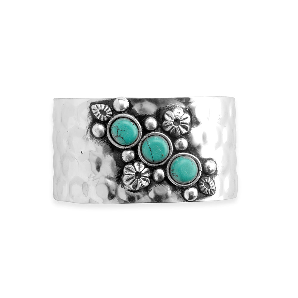 Turqouise Trio Cuff Bracelet