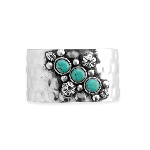 Turqouise Trio Cuff Bracelet