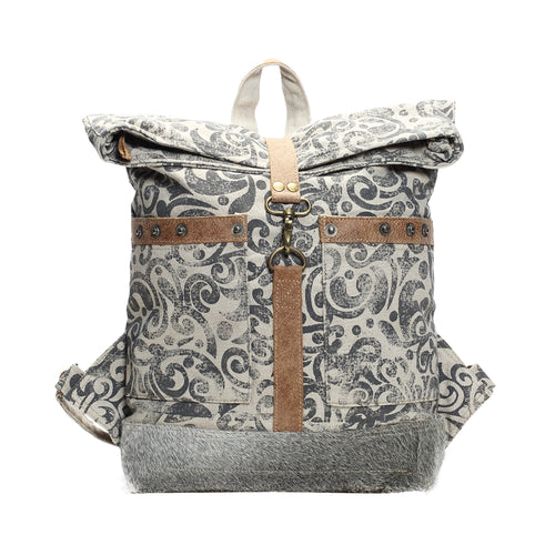 Foldover Backpack Bag