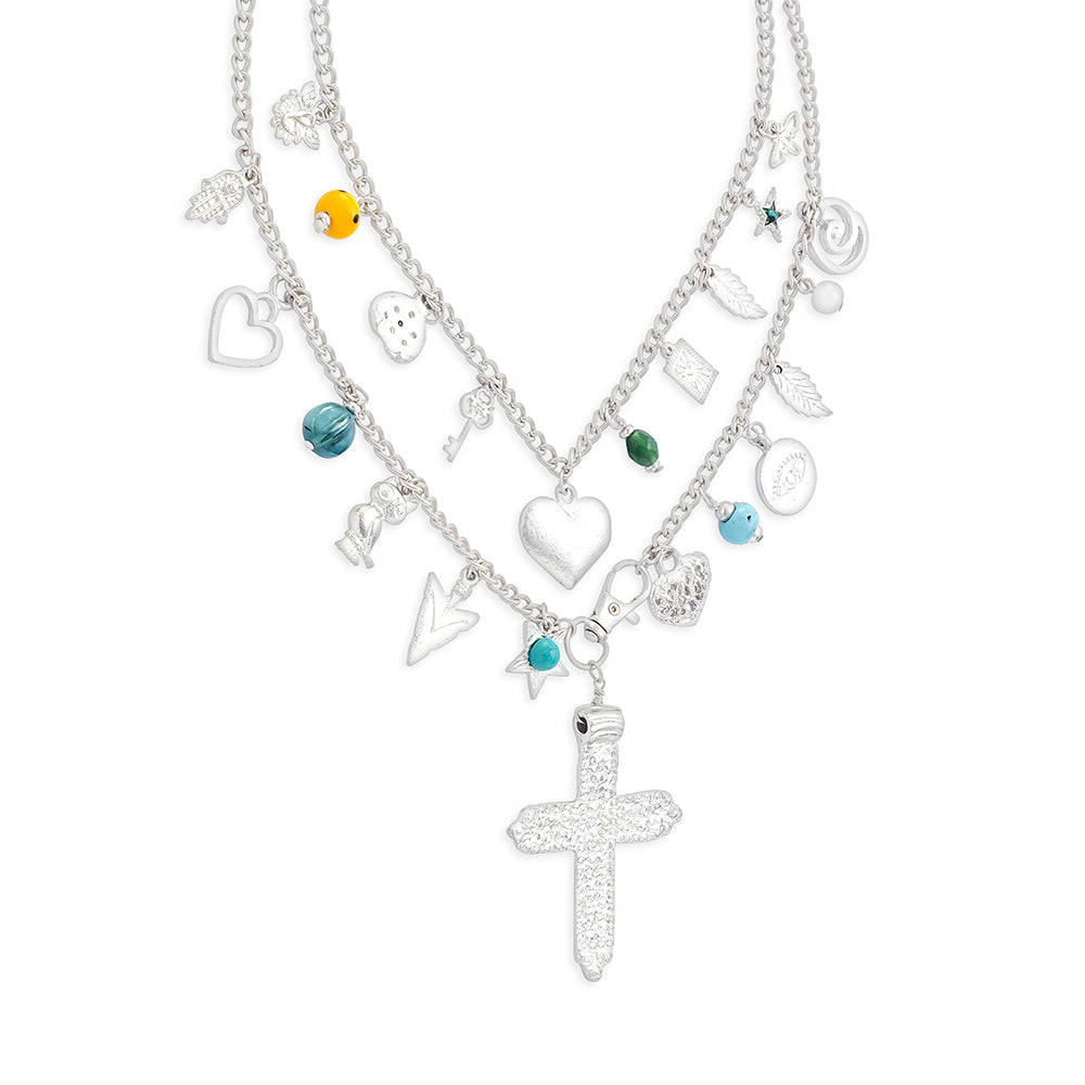 Faithful Me Charms Necklace