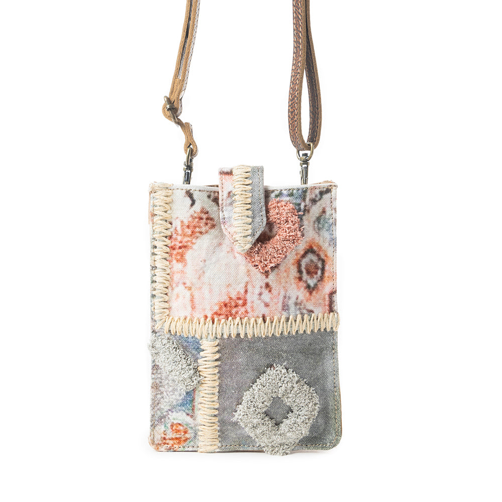 Desert Sage Fringe Cell Phone Bag