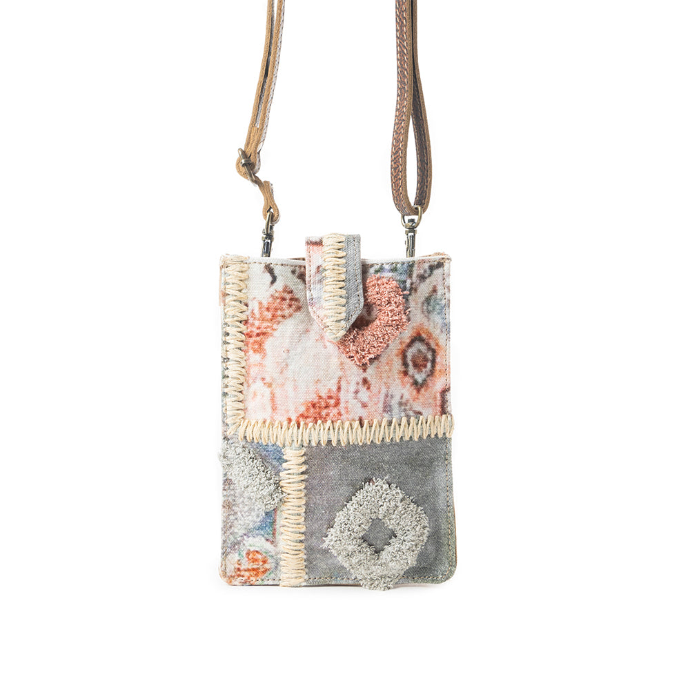 Desert Sage Fringe Cell Phone Bag