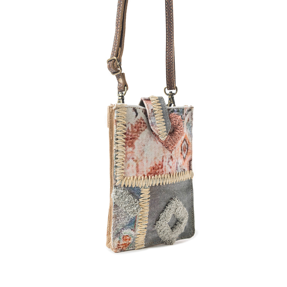 Desert Sage Fringe Cell Phone Bag