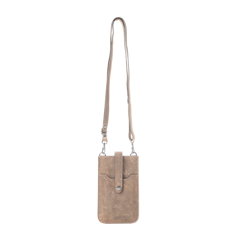 Golden Canyon Cell Phone Bag In Camel