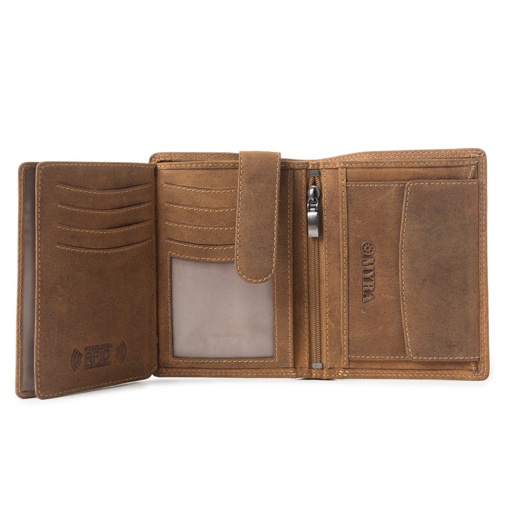 Derling Bluff Men's Wallet In Brown